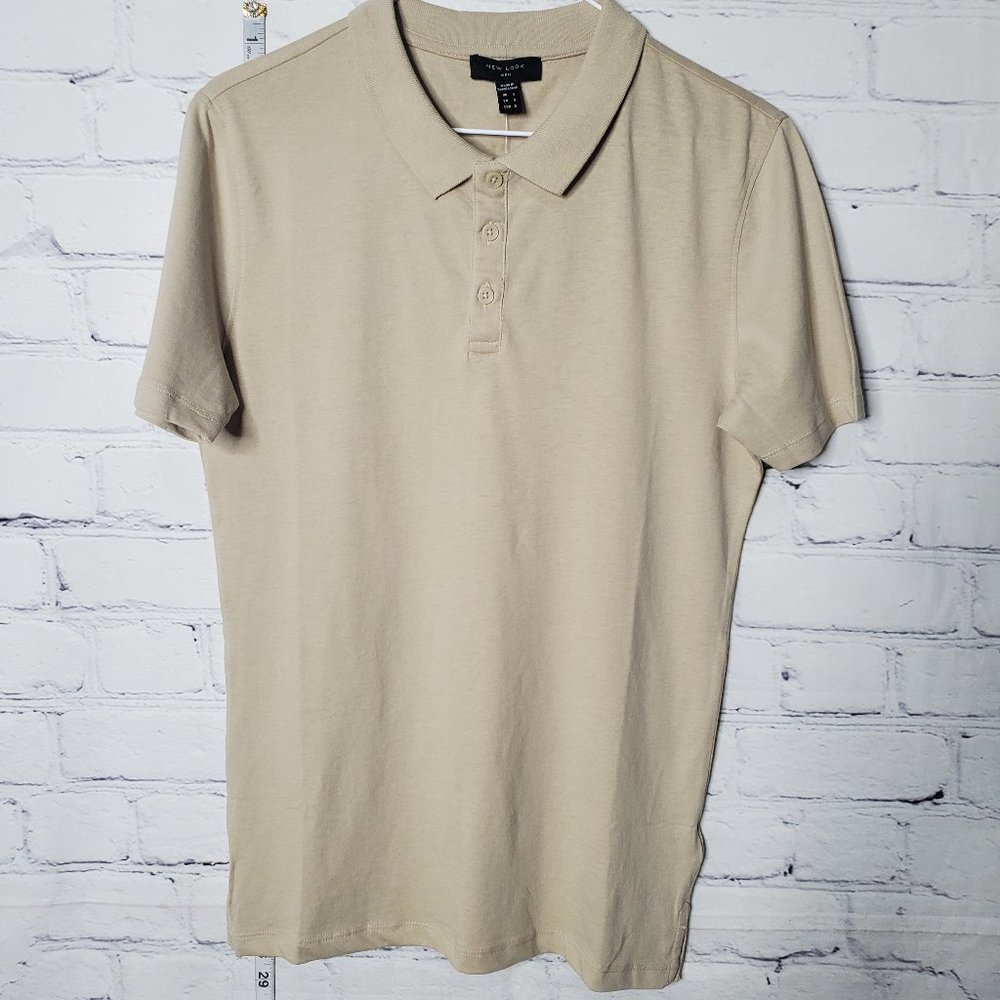 New Look Muscle Fit Polo T-Shirt